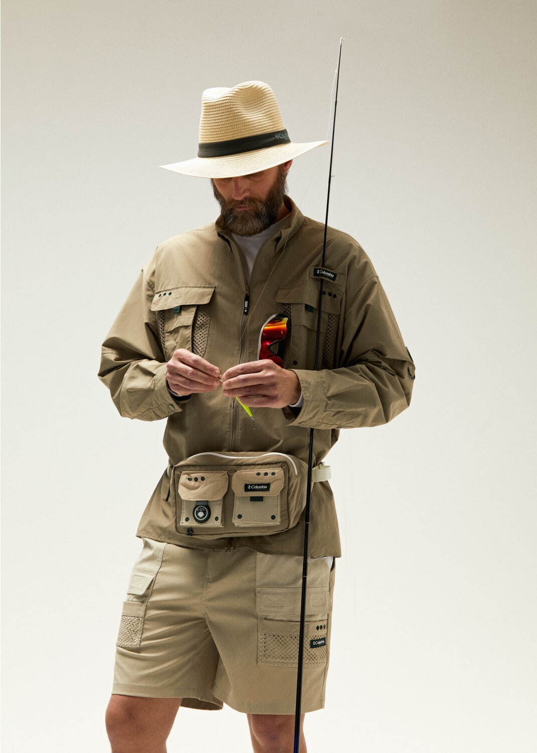 KITH×コロンビア PFG - メッシュ素材のベストや“夕暮れの湖”柄フリース、サンダルも｜写真31