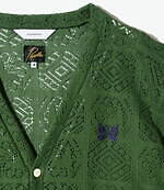 ニードルズ×サスクワァッチファブリックス“ダイヤ柄”トラックスーツ、透かしレースのカーディガンも｜写真26