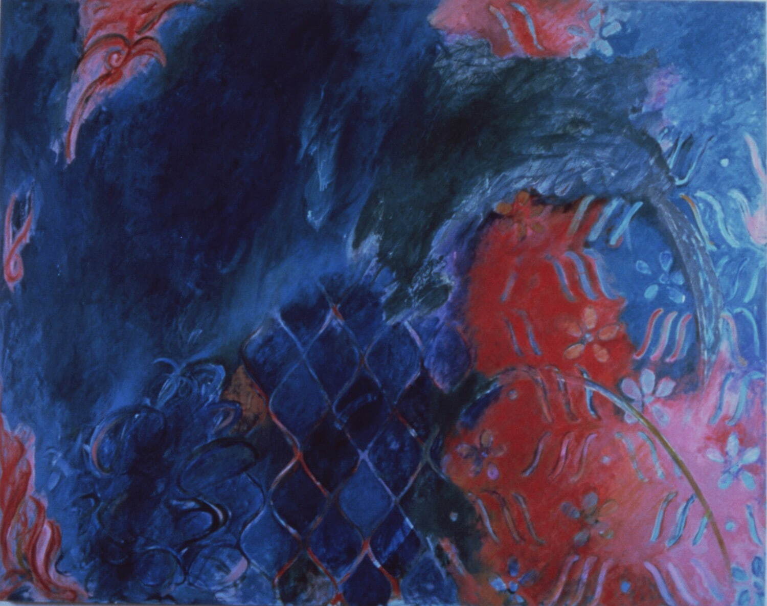 辰野登恵子 《WORK 82-P-35》 1982年