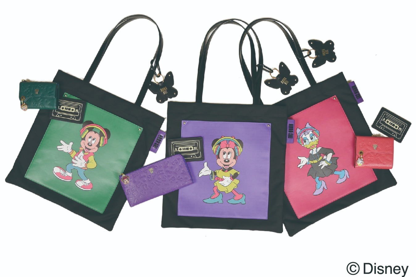 アナ スイ“ディズニーキャラクター”のトートバッグや財布