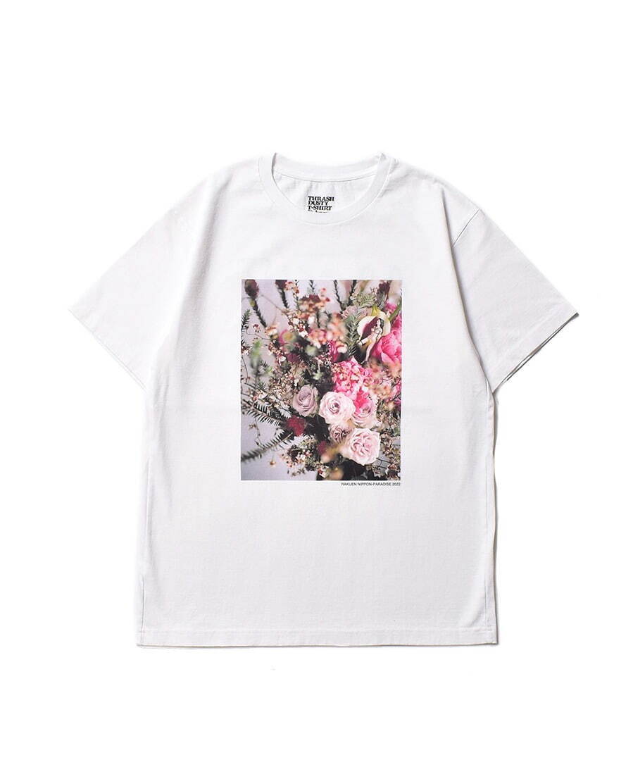 写真家・荒木経惟×スティーロのコラボTシャツ、花を映した3作品をプリント｜写真2