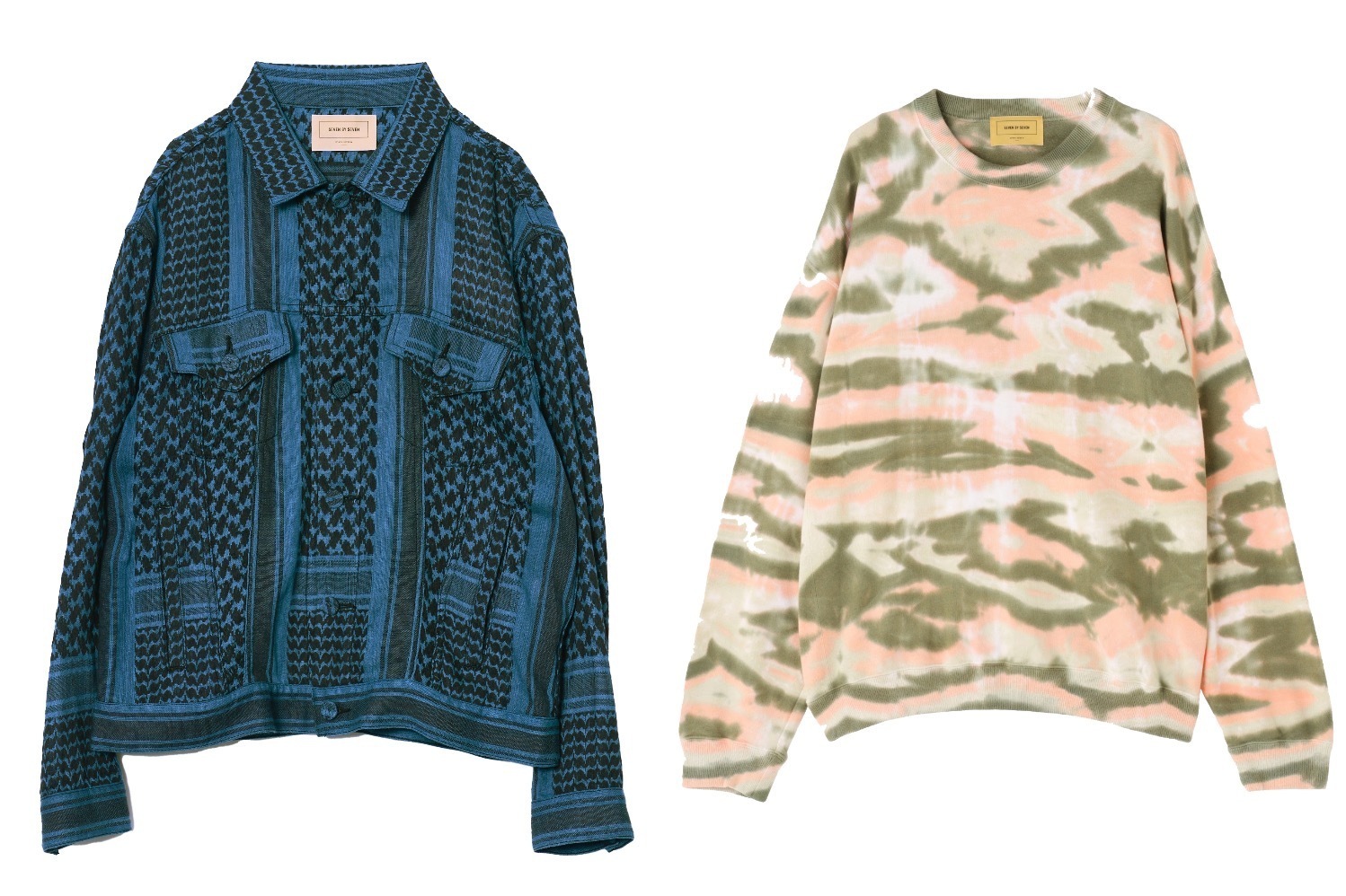 セブン バイ セブン、アフガンストールを使ったジャケット＆タイダイニット - 伊勢丹新宿店で限定ストア