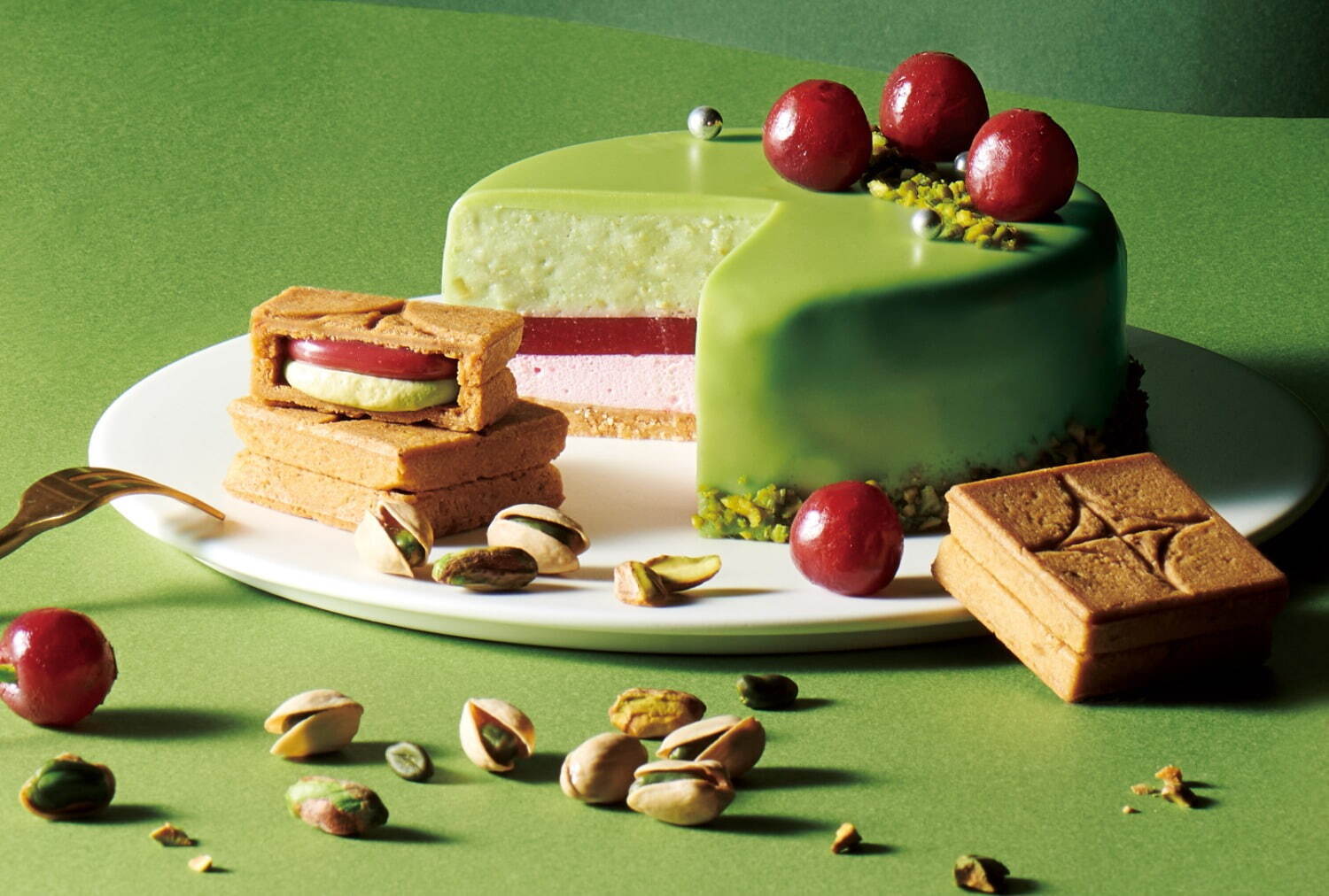 プレスバターサンド(PRESS BUTTER SAND) デセール・バターサンド〈ピスタチオ〉｜写真3