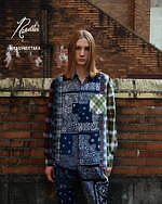 ニードルズ×ミヤギヒデタカ第2弾、異素材MIXのリバーシブルジャケットやバンダナ柄トラックスーツ｜写真20