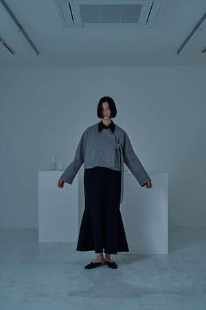 ラインバイリョウジオバタ(-by RYOJI OBATA) 2023-24年秋冬ウィメンズコレクション  - 写真16