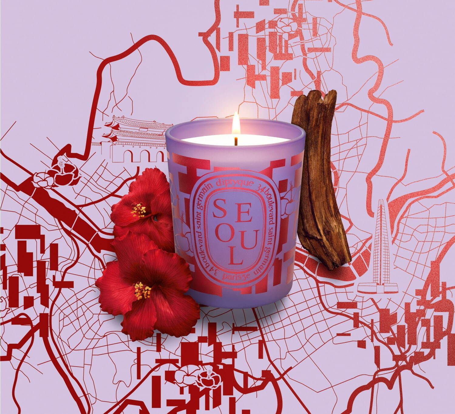 ディプティックCity Candle Collection 2023 パリ ディプティック