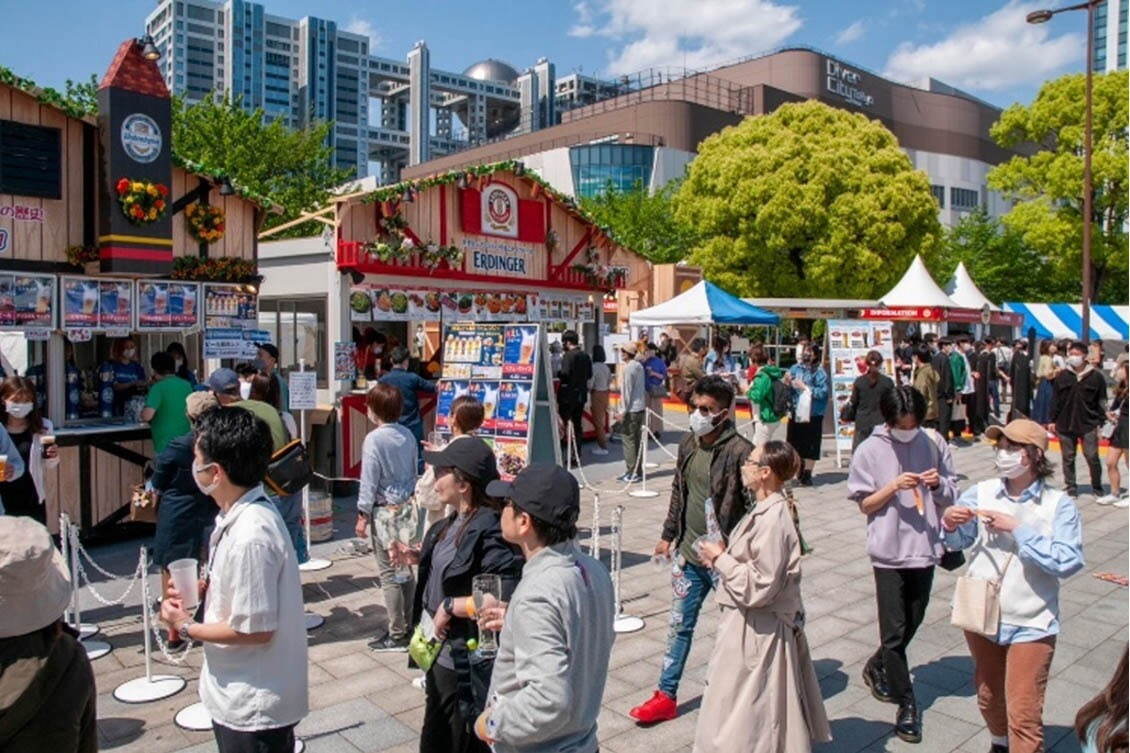 お台場オクトーバーフェスト2023」シンボルプロムナード公園に多彩な