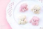 Q-pot.新作“子犬のワルツ”着想アクセサリー、プードル型ケーキ＆メレンゲのネックレスやリング｜写真10
