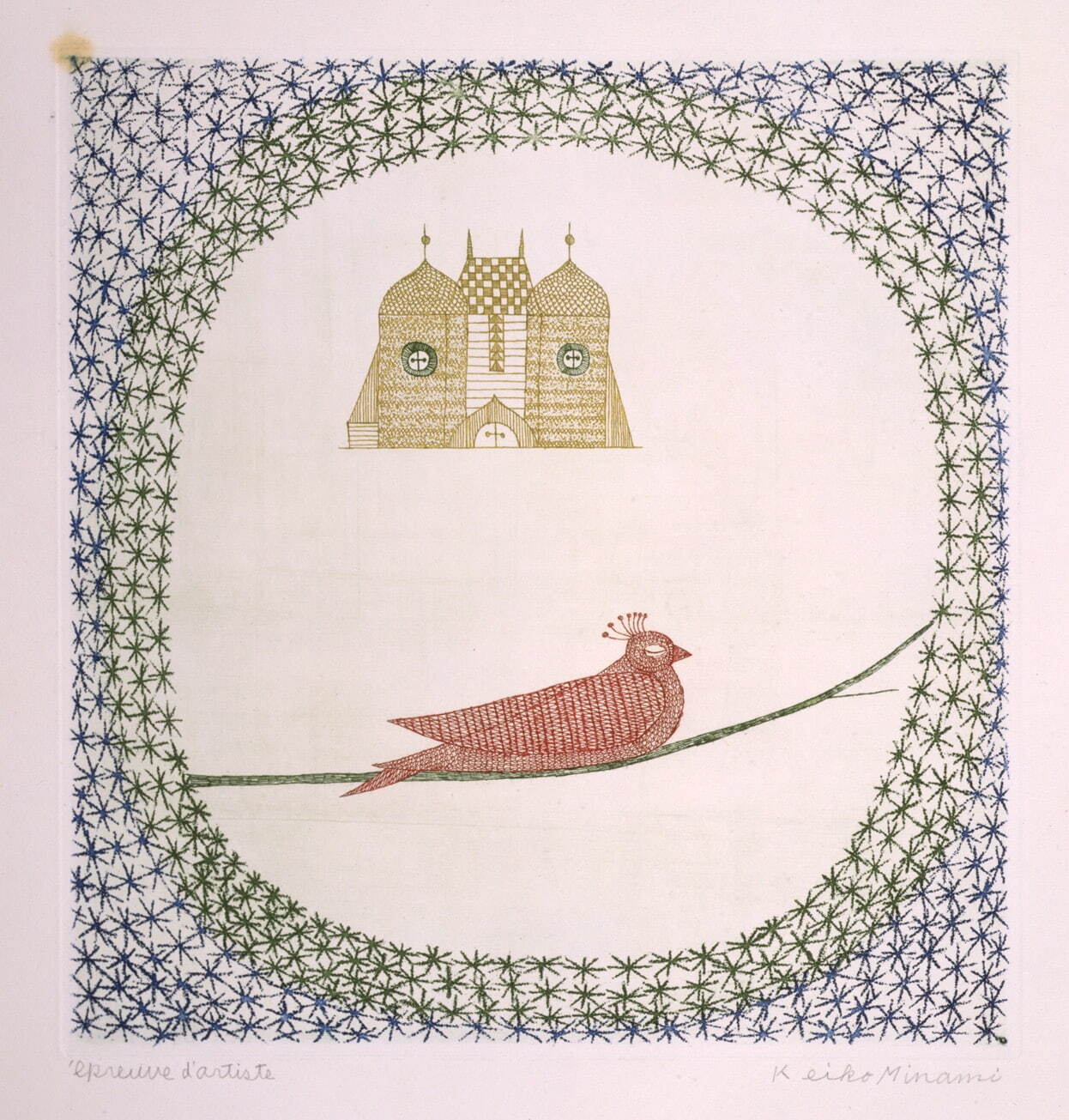 銅版画家・南桂子の展覧会が日本橋で - 静謐で叙情的な銅版画の