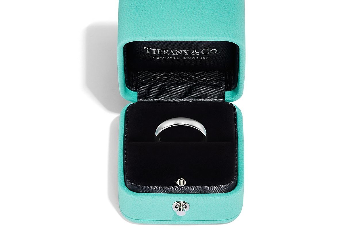 メンズジュエリー｜ティファニーのブライダルリング「ティファニー フォーエバー」プラチナ＆ゴールドの新作