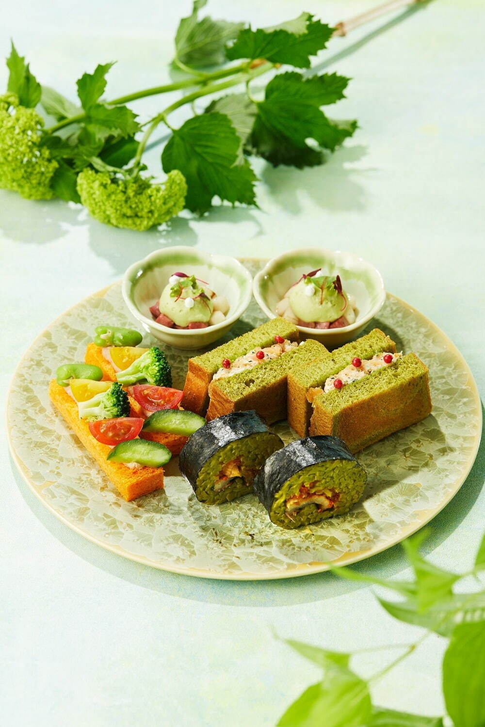 シャングリ・ラ 東京「夏めく抹茶アフタヌーンティー」京都の老舗茶農家とコラボ、最高級抹茶を堪能｜写真3