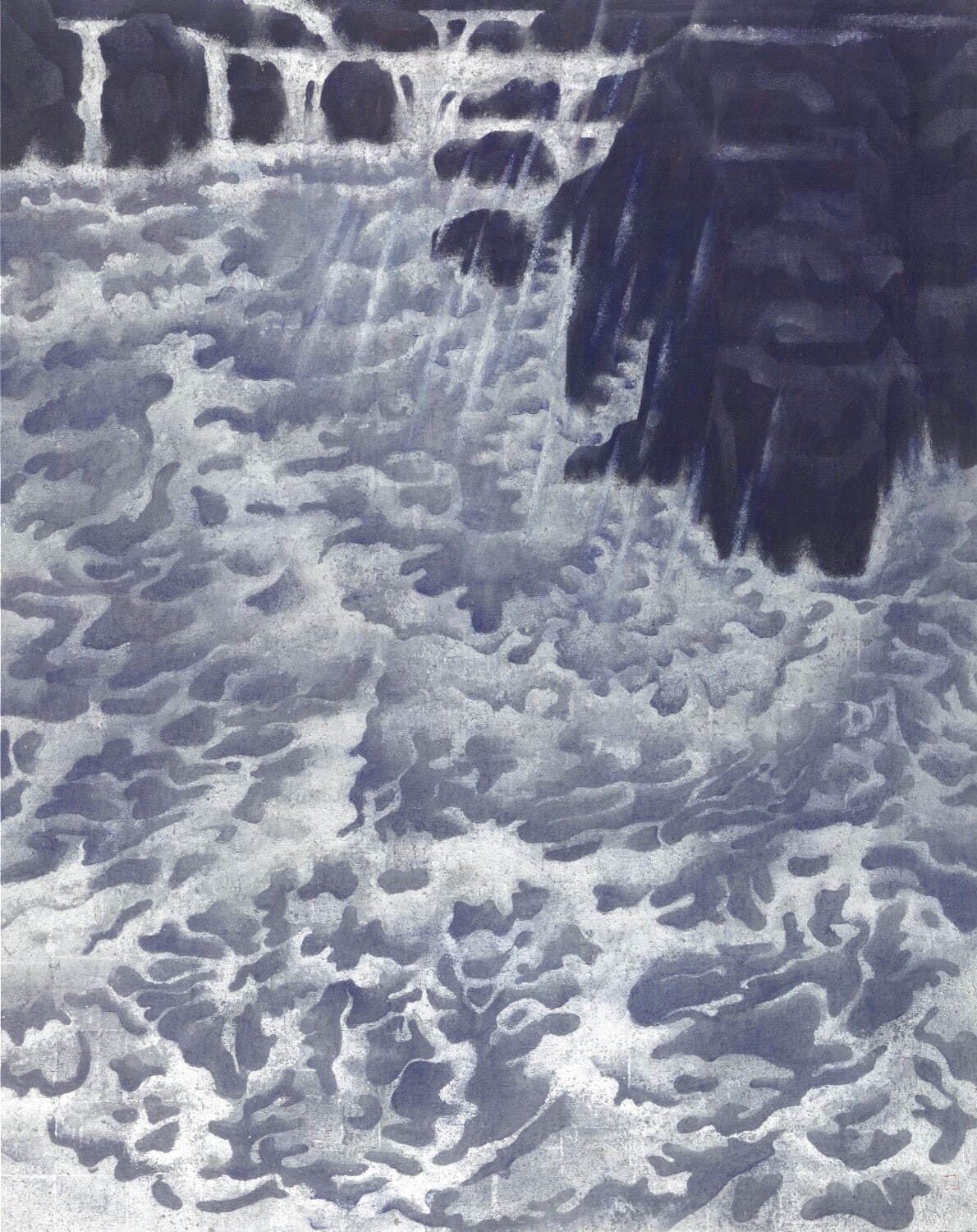 佐藤太清 《潮騒》 1965年 福知山市佐藤太清記念美術館蔵
©Masako Sato 2023