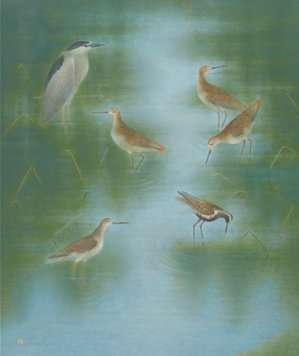佐藤太清 《旅途》 1988年 福知山市佐藤太清記念美術館蔵 ©Masako Sato 2023