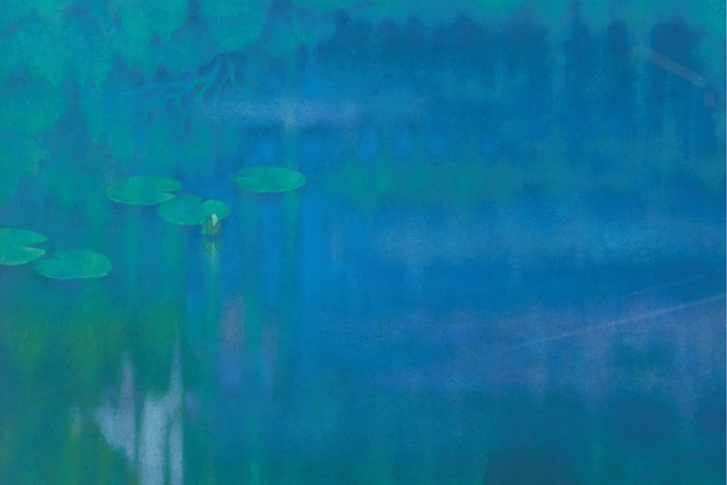 風景画｜日本画家・佐藤太清の展覧会が板橋区立美術館で - “水”の表現に着目して作品の変遷と心象世界を紹介