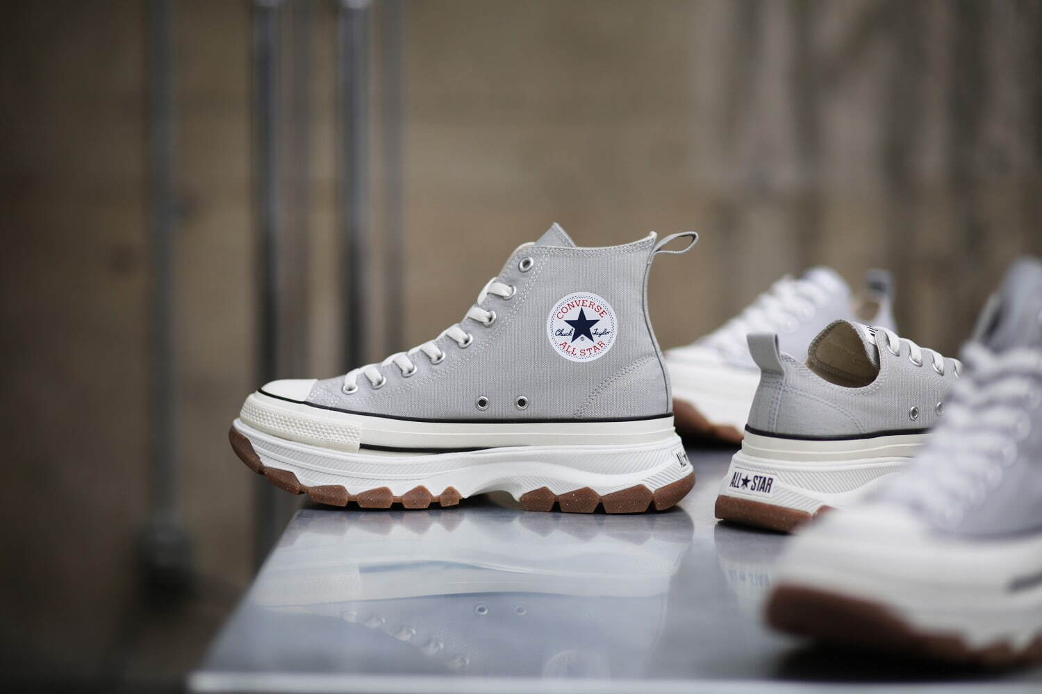 CONVERSE コンバース ALL STAR 厚底　スニーカー　新品未使用