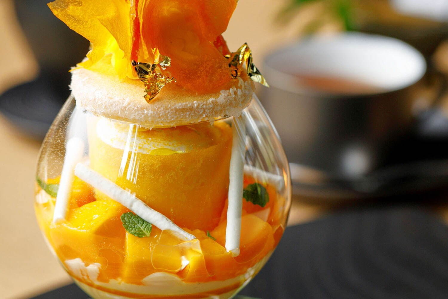 パフェ｜アマン京都、芳醇なマンゴーを堪能するアートな限定パフェ「The Art of Mango」