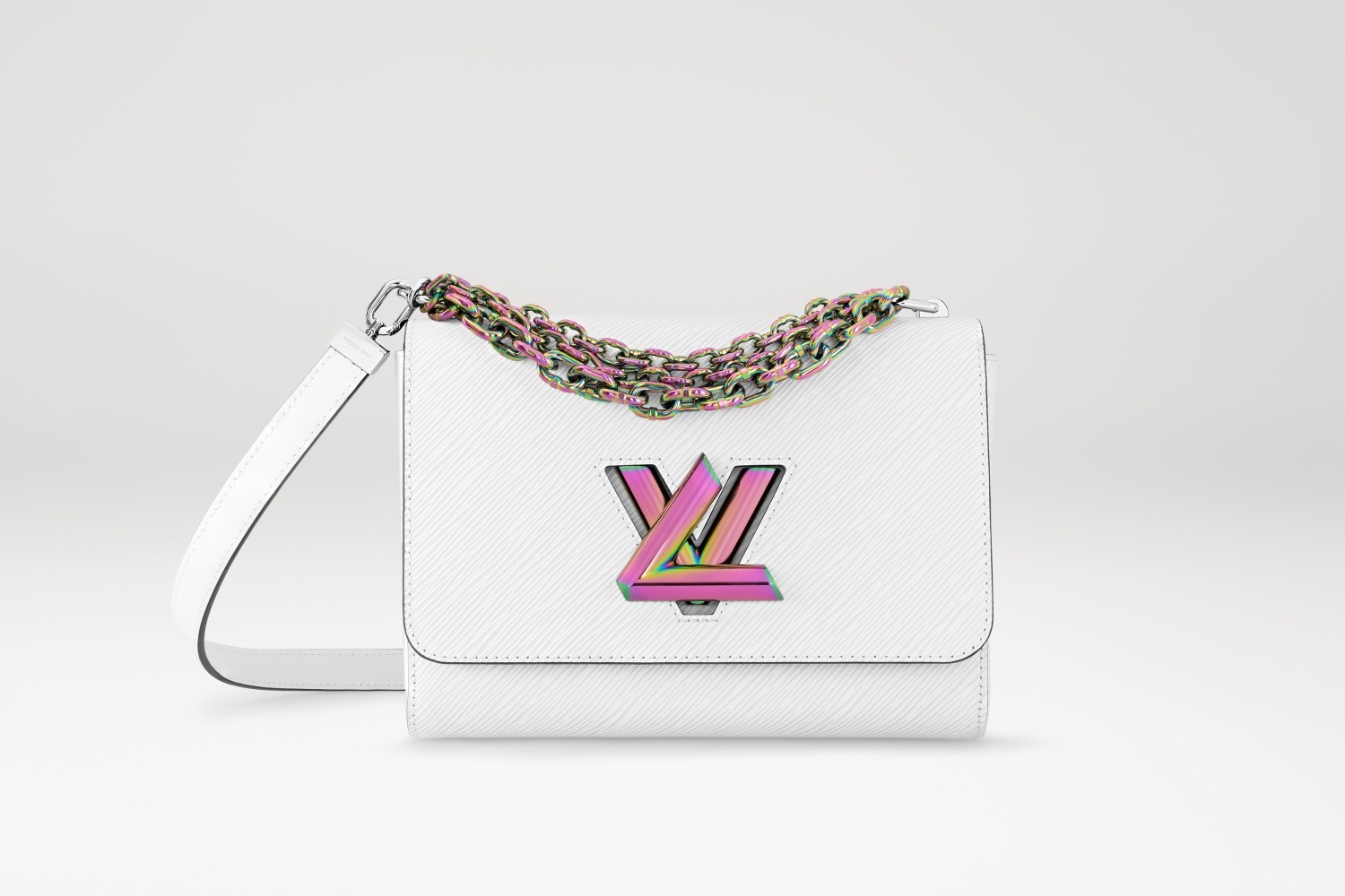 ルイ・ヴィトン「ツイスト」新作バッグ、“玉虫色”のLV ツイスト