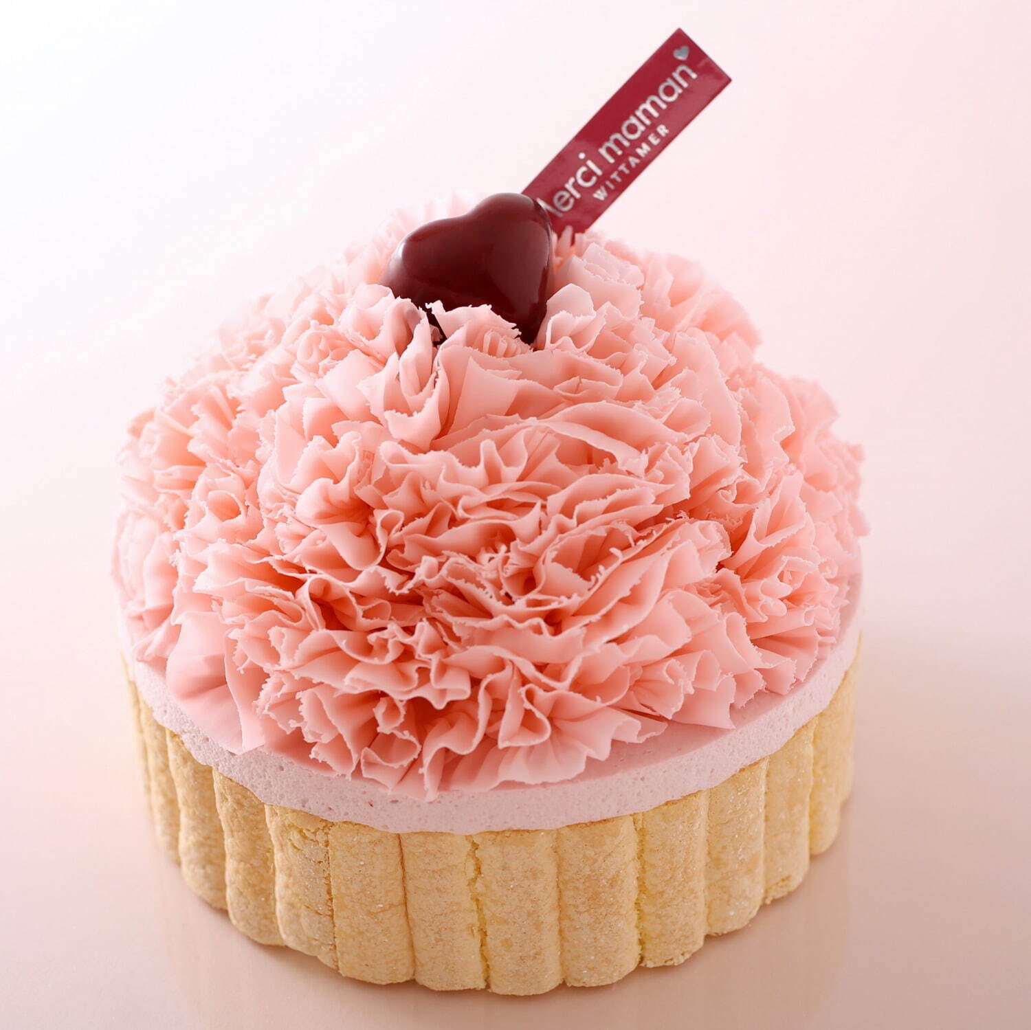 ヴィタメール母の日限定ケーキ、“ピンクカーネーション”の苺ケーキ ...