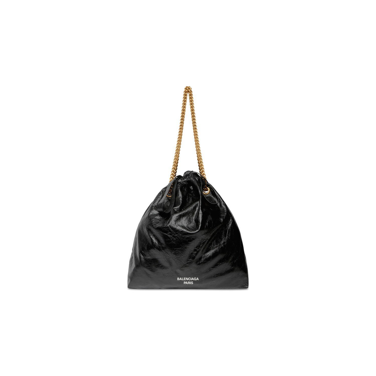 バレンシアガ新作「クラッシュ トート」バッグ、ゴミ袋着想のボディ