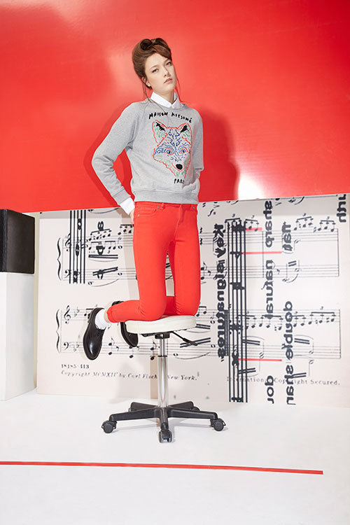 メゾン キツネ(Maison Kitsuné) 2014-15年秋冬ウィメンズコレクション  - 写真5
