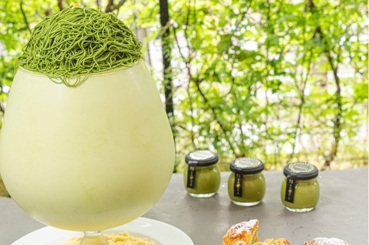 「デラックス静岡抹茶パフェ」