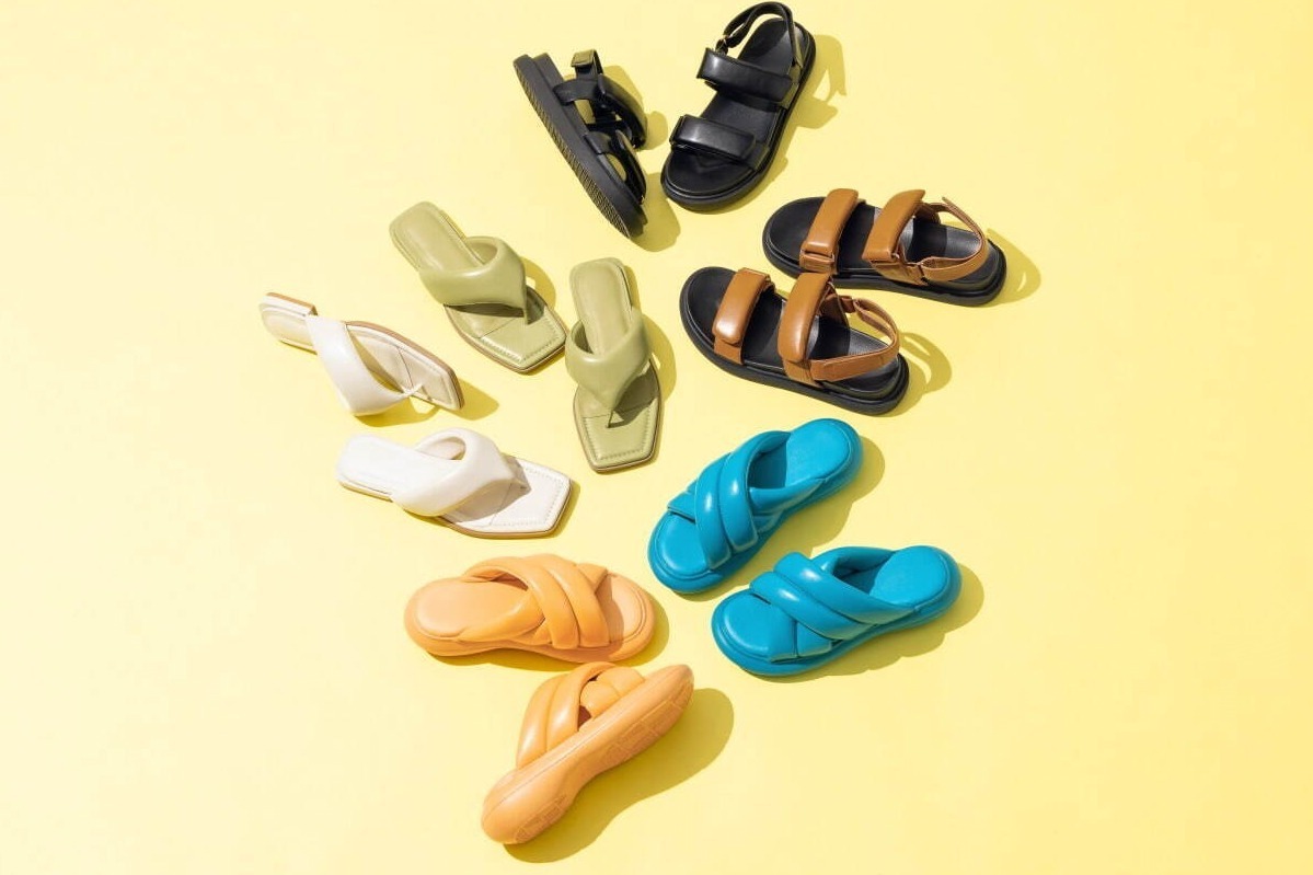 GU新作“ぷっくり膨らんだ”パフィーサンダル＆メッシュ素材のトートバッグ、サファリハットも