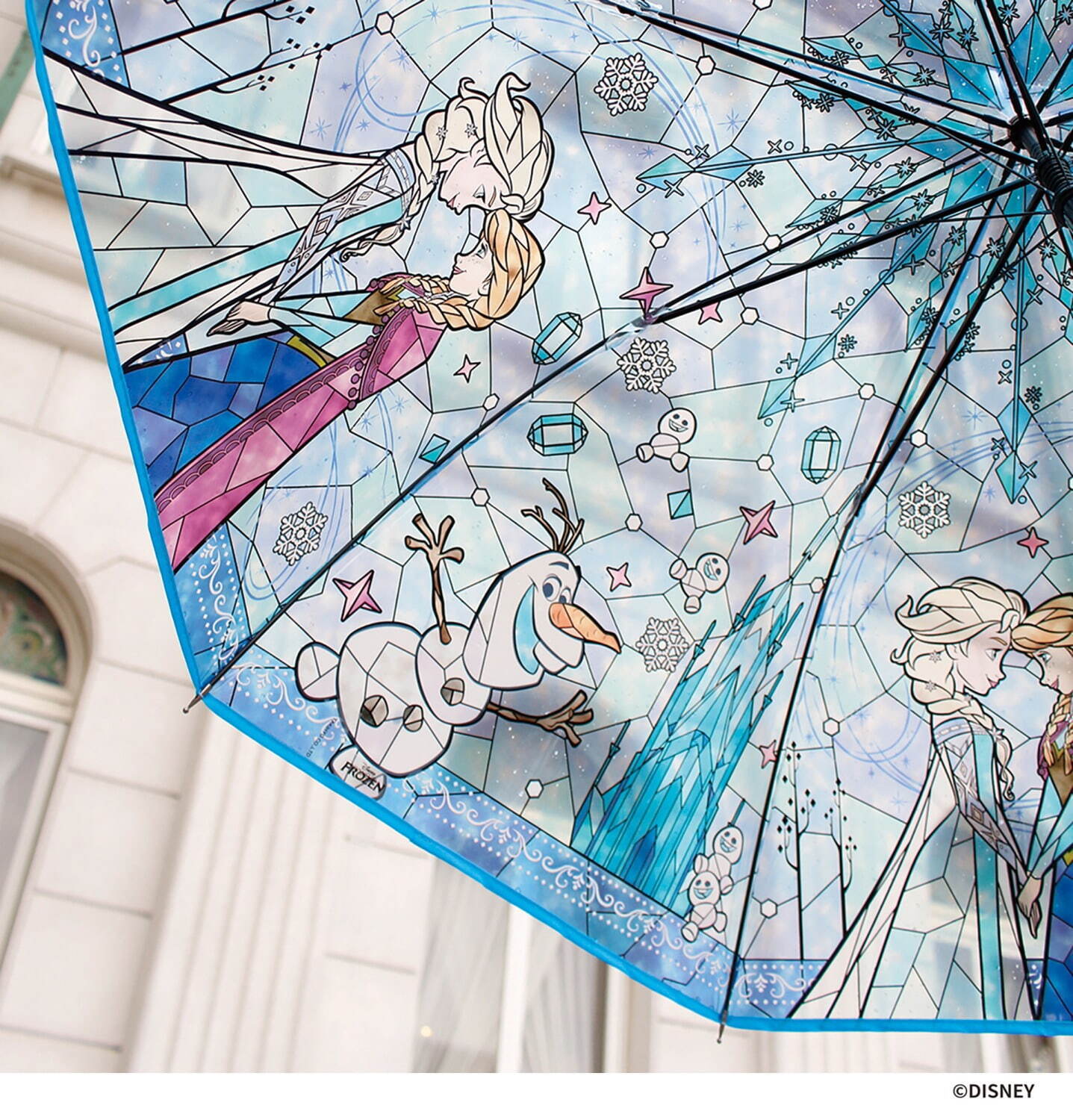 ディズニープリンセスの“ステンドグラス風”ビニール傘、『塔の上のラプンツェル』『アナと雪の女王』など｜写真5