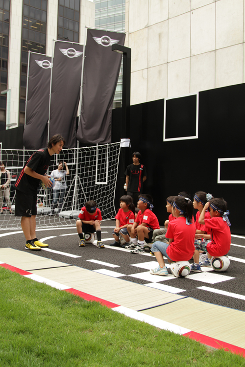 MINI GINZAで、「アートフットボール アカデミ」を開催｜写真5