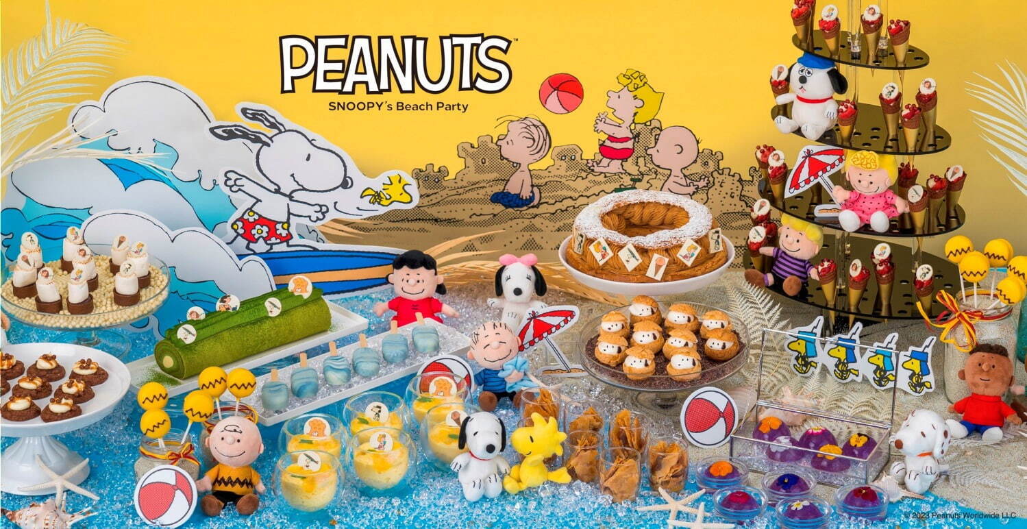 「SNOOPY’s Beach Party」1名 5,500円、4～12歳 4,000円※サービス料込み。