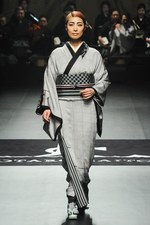 ジョウタロウ サイトウ 2014-15年秋冬コレクション - 着物で表わす都会の花｜写真15