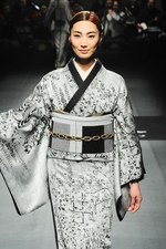 ジョウタロウ サイトウ 2014-15年秋冬コレクション - 着物で表わす都会の花｜写真19