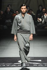 ジョウタロウ サイトウ 2014-15年秋冬コレクション - 着物で表わす都会の花｜写真26