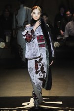 ジョウタロウ サイトウ 2014-15年秋冬コレクション - 着物で表わす都会の花｜写真33