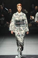 ジョウタロウ サイトウ 2014-15年秋冬コレクション - 着物で表わす都会の花｜写真41