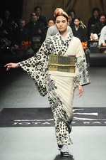 ジョウタロウ サイトウ 2014-15年秋冬コレクション - 着物で表わす都会の花｜写真58