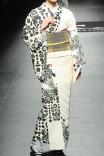 ジョウタロウ サイトウ 2014-15年秋冬コレクション - 着物で表わす都会の花｜写真59
