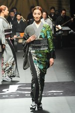 ジョウタロウ サイトウ 2014-15年秋冬コレクション - 着物で表わす都会の花｜写真63
