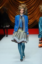 ヒロコ コシノ 2014-15年秋冬コレクション - 自由な女性に捧ぐ、贅を尽くしたミックススタイル｜写真47