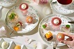 「ピーチアフタヌーンティー」ホテル椿山荘東京で、旬の白桃・黄桃・赤桃スイーツが勢揃い