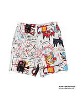 ワコマリア新作“バスキアのポートレート”や作品コラージュの総柄プリントTシャツやアロハシャツ｜写真3