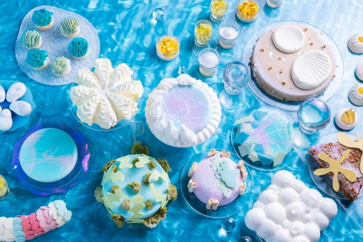 シフォンケーキ｜全国の夏スイーツビュッフェ＜2023年最新＞高級ホテル＆人気カフェのスイーツ・デザート食べ放題