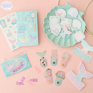 “マーメイド”モチーフの文具雑貨が全国キャンドゥに、貝殻ジッパーバッグやパステル色マステなど|写真9