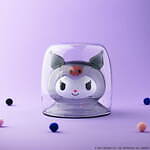 ドリンクを注ぐとサンリオ「クロミ」が現れるデザイングラス、ウィンク顔＆おねむり顔など全3種｜写真4