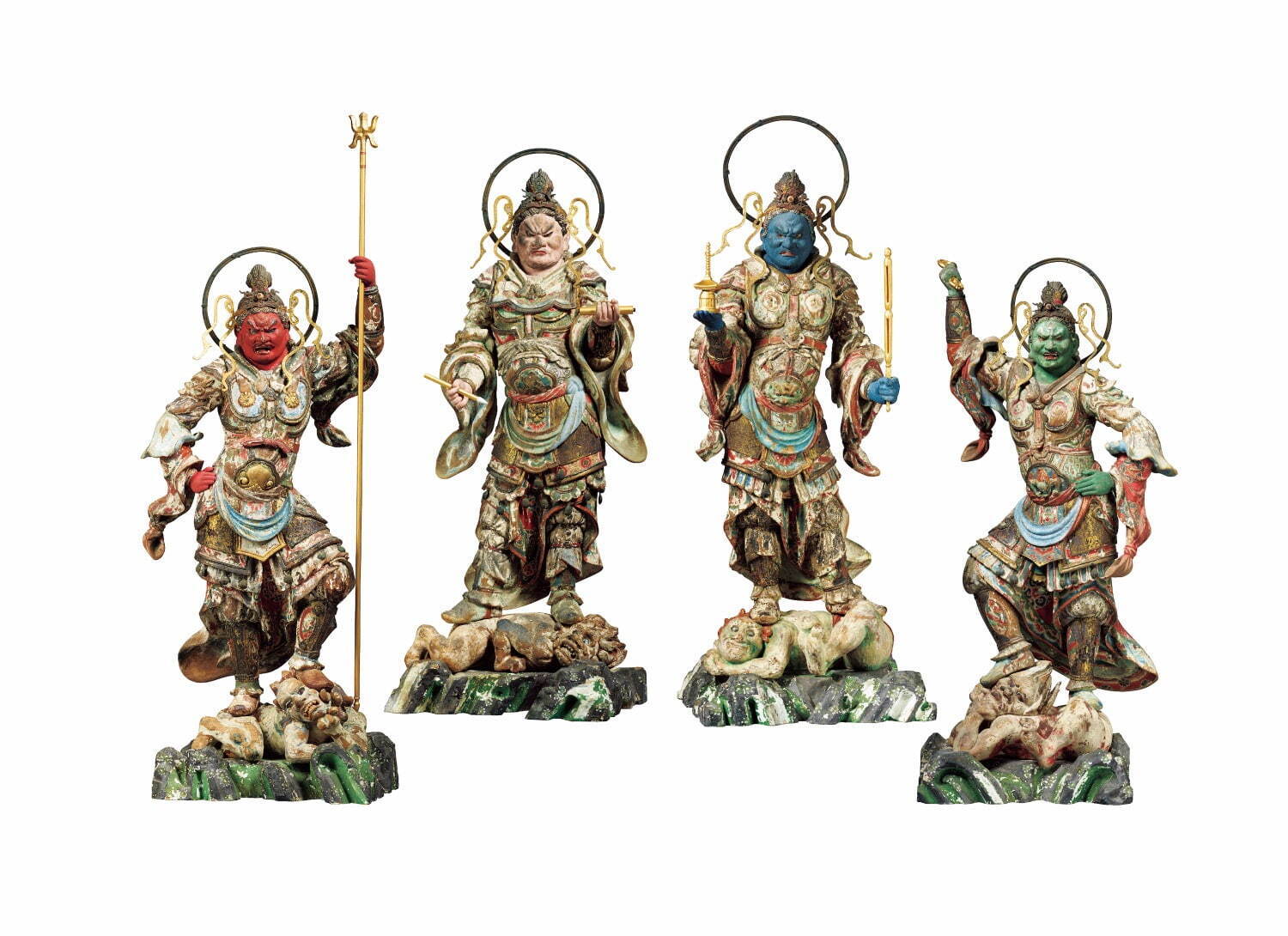 重要文化財 《四天王立像》 鎌倉時代 13世紀 京都・海住山寺(木津川市)