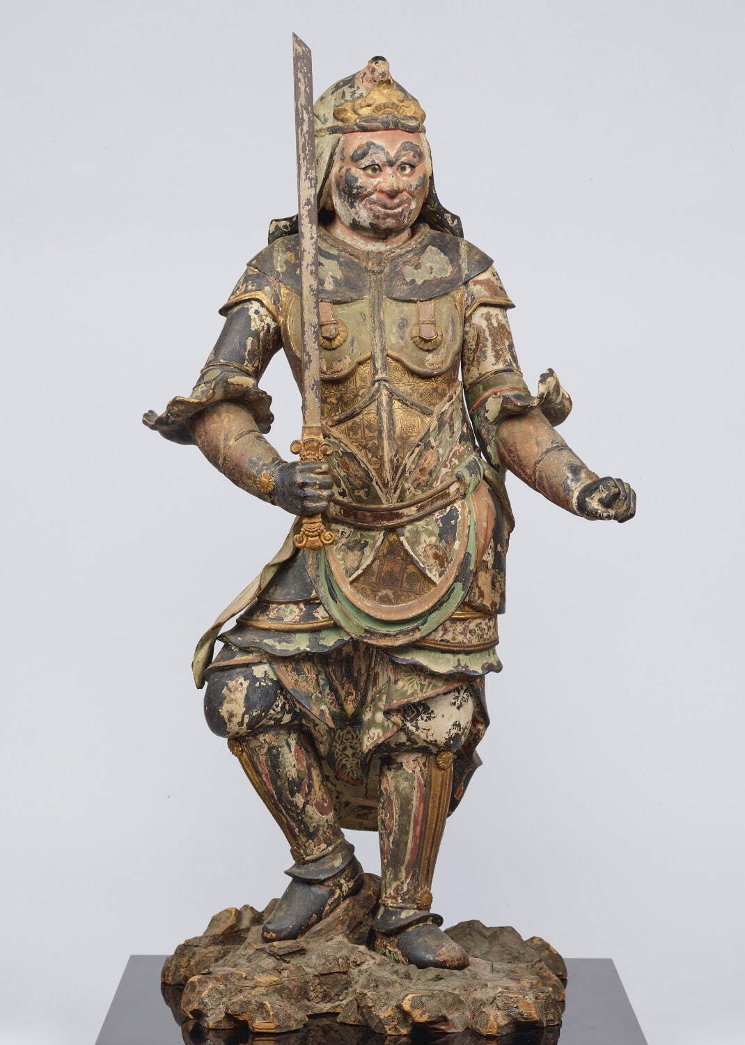 重要文化財 《十二神将立像のうち 申神》 鎌倉時代　13世紀　東京国立博物館
画像提供：東京国立博物館