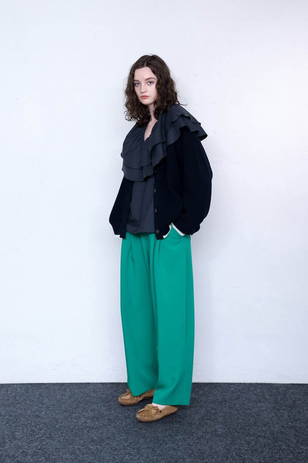 ブルーネ 2023-24年秋冬｜ ノーカラージャケット