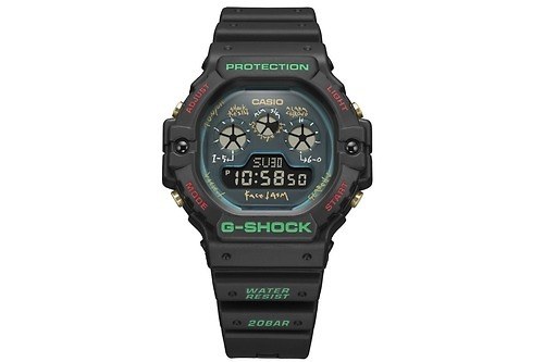 G-SHOCK×ファセッタズムのコラボ腕時計、“手書きフォント”入りのブルースケルトン文字板
