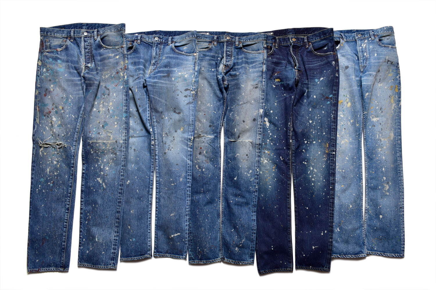 Paint Denim Jeans 49,500円