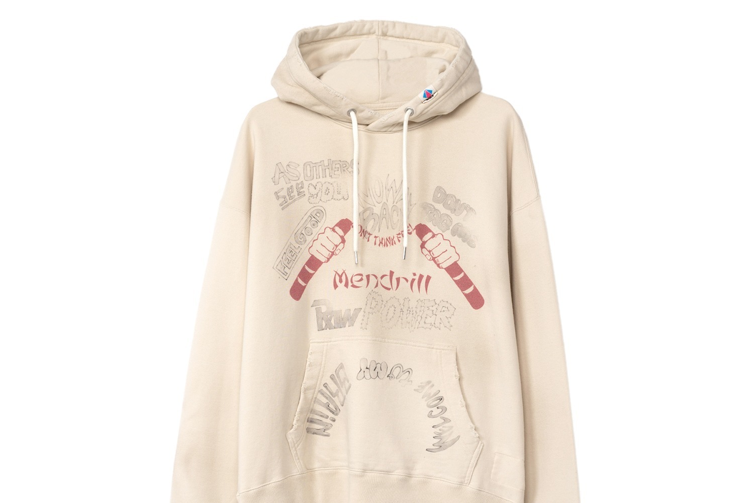 ジェネラルスケール“手書きグラフィック”入りパーカー＆Tシャツ、「メンドリル」とコラボで