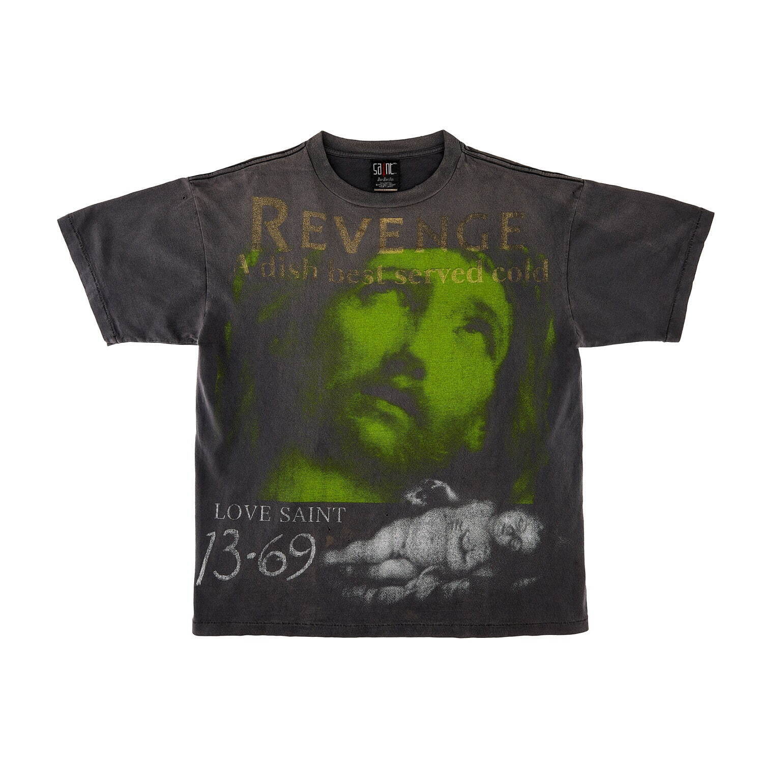 セント マイケル“ヴィンテージ加工”Tシャツ、古着屋・ベルベルジンと